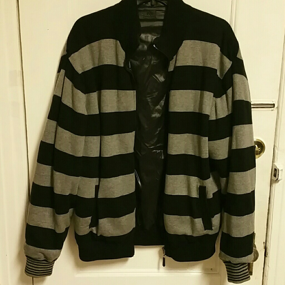 Russell Simmons Argyle culture Men's Double Jacket